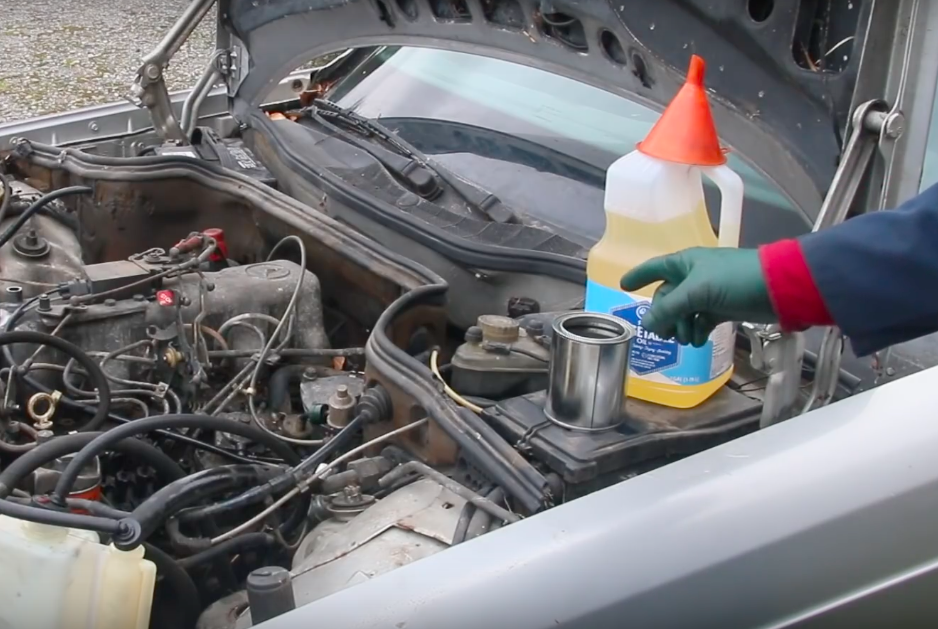 Old Diesel Engine Combustion "Cleanse" Can You Reduce Engine Blowby